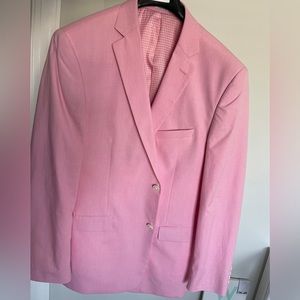 Mens Saddlebred Pink summer blazer 42L